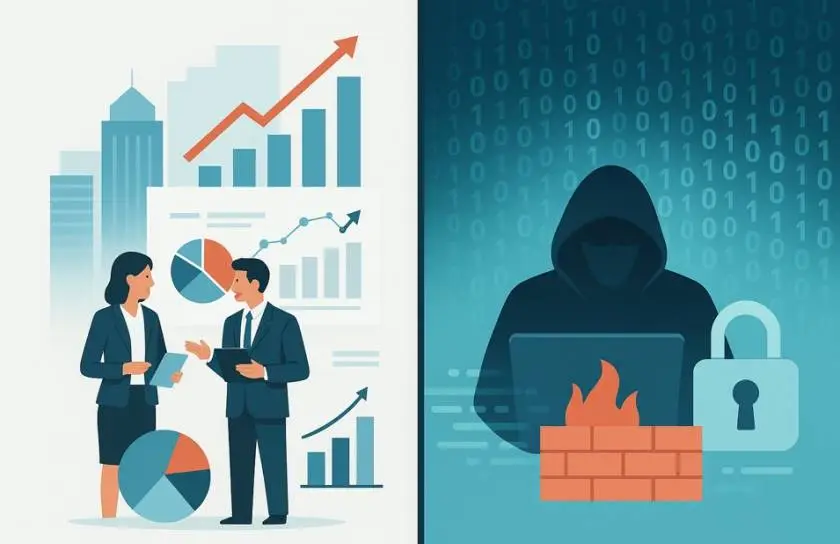 إدارة المخاطر المؤسسية وإدارة مخاطر الأمن السيبراني